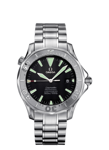 Omega Seamaster Diver 300M Automatic 41 Stainless Steel / White Gold / Black / Panama